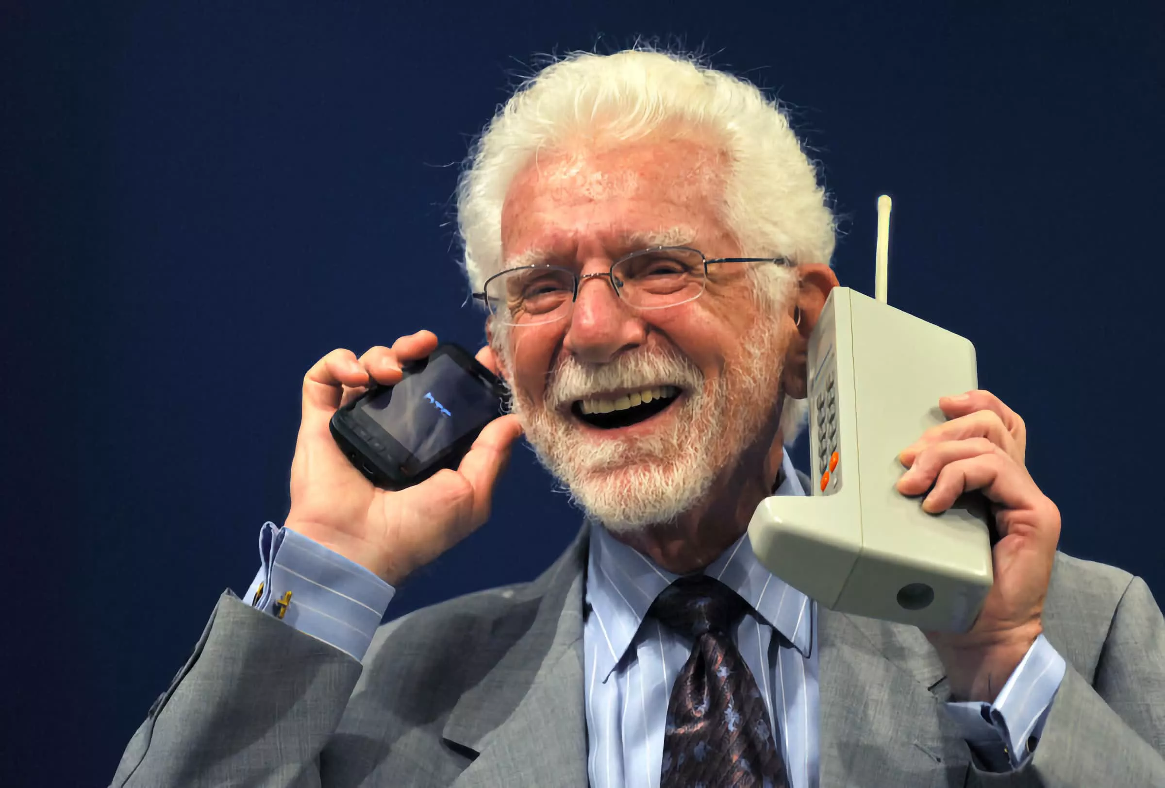 The first cell phone call was placed 40 years ago today